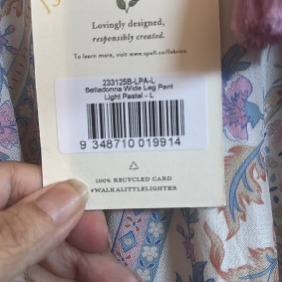 NWT Spell Belladonna Wide Leg Pant - Picture 5 of 6